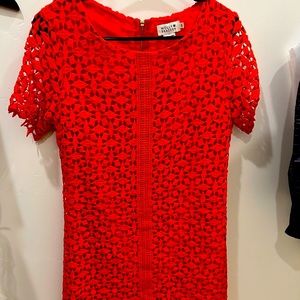 Molly Bracken Red Lace Dress